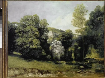 Vista do rio Breme (óleo sobre tela
