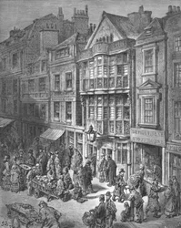 Rua Bishopsgate, 1872.