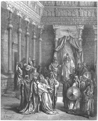 Ester na presença de Assuero, 1866