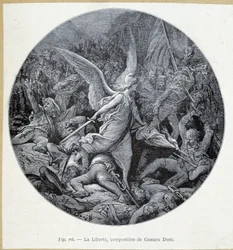 Liberdade, gravura de Gustave Doré