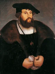 Retrato de Christian II da Dinamarca, rei da Dinamarca, Noruega e Suécia