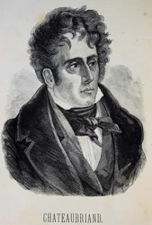 Retrato de François-René, visconde de Chateaubriand 1768-1848, 1880.