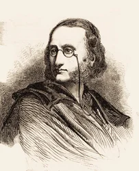Retrato de Jacques Offenbach 1819-1880, 1860.