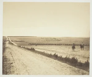 Manobras, Camp de Châlons, 1857.