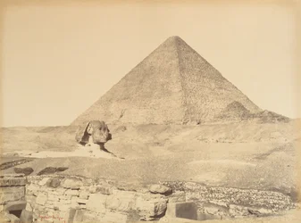 Pirâmides de Gizé, 1865-69.