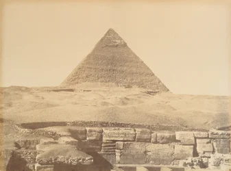 Pirâmides de Gizé, 1865-69.