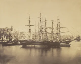 Navios no porto, Sète