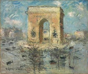 L "Arco do Triunfo, La Place de l" Etoile, 1929