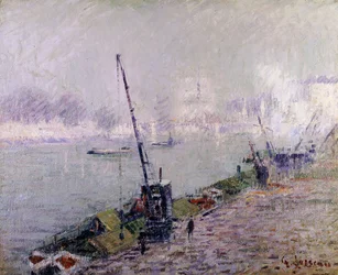 Paris, a ponte Henri IV, de manhã; Paris, Le Pont Henri IV, Le Matin,