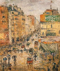 Rue de Clignancourt, Paris, c.1924