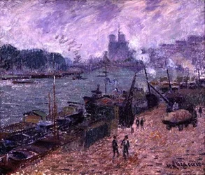 A Ponte Henri IV (óleo sobre tela)