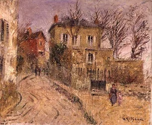 A Estrada da Aldeia (óleo sobre tela)