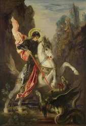 São Jorge e o dragão. 1889-90