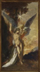 Moreau - São Sebastião e o Anjo, c1876