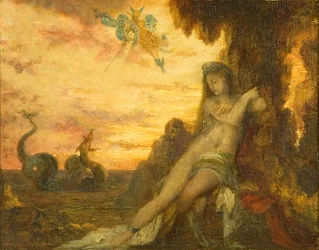 Perseu e Andrômeda, c.1870 (óleo no painel)
