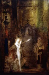 Dança da Salomé - por Gustave Moreau (1826-1898), Musée Gustave Moreau