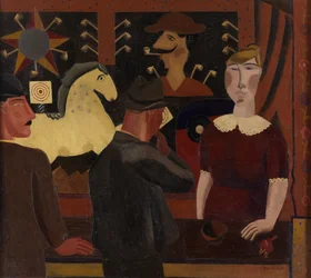A Galeria de Tiro (óleo sobre tela)