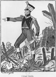 Coronel Boutin, ilustração de 