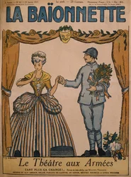 Teatro para os Exércitos, ilustração da capa de 