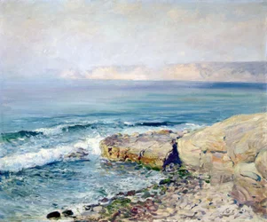 Nevoeiro que entra (óleo sobre tela)
