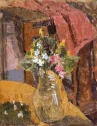Flores (óleo sobre tela)