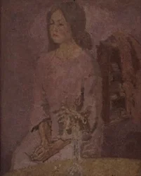 Rapariga em Rose, c.1918