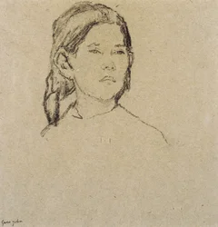 Cabeça de menina,