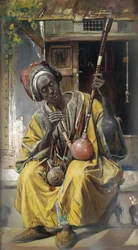 O fumante de cachimbo de água, 1903