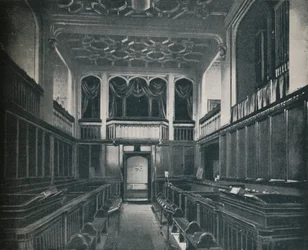 A princesa Vitória foi confirmada na Chapel Royal, St. James, c1899, 1901