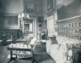 O Prince Consorts camarim no Palácio de Buckingham, c1899, 1901