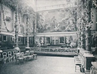 A capela privada do Palácio de Buckingham, c1910 1911