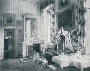 O vestiário do Queens no Castelo de Windsor, c1899, 1901