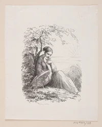 Ilustração para "The Wild Swans" em H.C. Andersen, "Contos de fadas e histórias", Volume 1