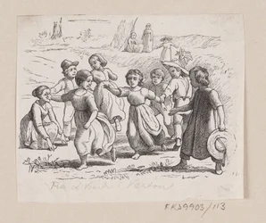 Ilustração para "From a Window in Vartou" em H.C. Andersen, "Contos e Contos de Fadas", Volume 2