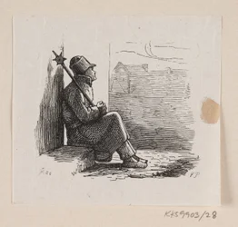 Ilustração para "Lykkens Kalosker" em H.C. Andersen, "Contos de fadas e histórias", Volume 1