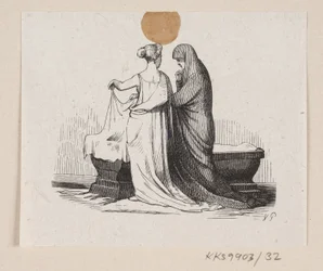 Ilustração para "Lykkens Kalosker" em H.C. Andersen, "Contos de fadas e histórias", Volume 1
