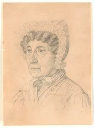 Retrato de senhora idosa, possivelmente mãe do Cônsul Bravo
