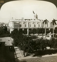 O Palácio do Capitão Generals, Havana, Cuba.