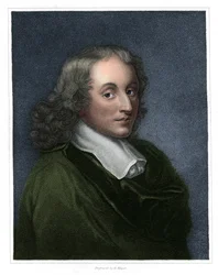 Blaise Pascal, filósofo, matemático, físico e teólogo francês, 1833.