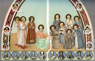 Homens santos, século XV, 1849.