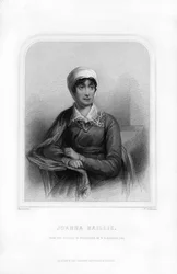 Joanna Baillie, poetisa e dramaturgo escocesa, 1870
