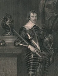 Robert Rich, conde de Warwick, c1630s, início do século XIX.