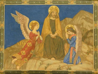 No deserto, 1915-1925.