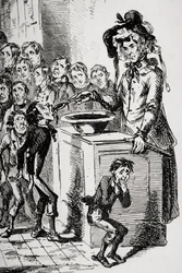 Ilustração para o Nicholas Nickleby de Charles Dickens