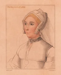Catherine Brandon, Duquesa de Suffolk,1812 (gravura)
