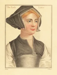 Isabel Shirley, esposa do Presidente do Supremo Tribunal Inglês Sir Richard Lyster,1812 (gravura)
