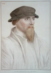 Retrato de John Gaye (d.1557) gravada por Francesco Bartolozzi (1727-1815) 1796 (gravura)