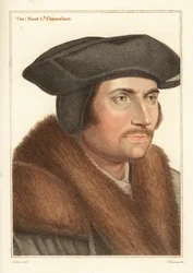 Sir Thomas More, Lord Chancellor to King Henry VIII.,1812 (gravura)