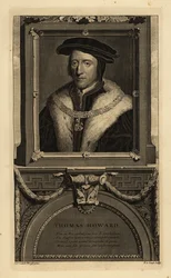 Thomas Howard, 3º Duque de Norfolk (1473-1554) (gravura)