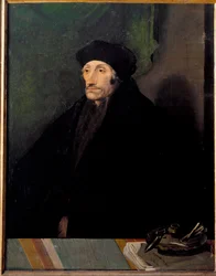Retrato de Erasmo de Roterdão, humanista holandês